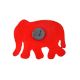 Handcrafted Folk Elephant Wooden Fridge Magnet Kitchen Decor